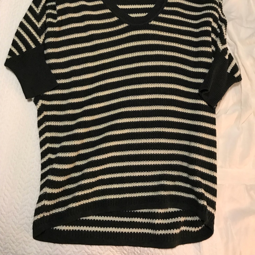 Express Striped Slouch Sweater - Picture 3 of 6